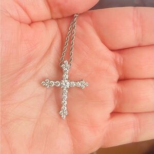 ⚜️Cross Pendant CZ & Sterling Silver (925)